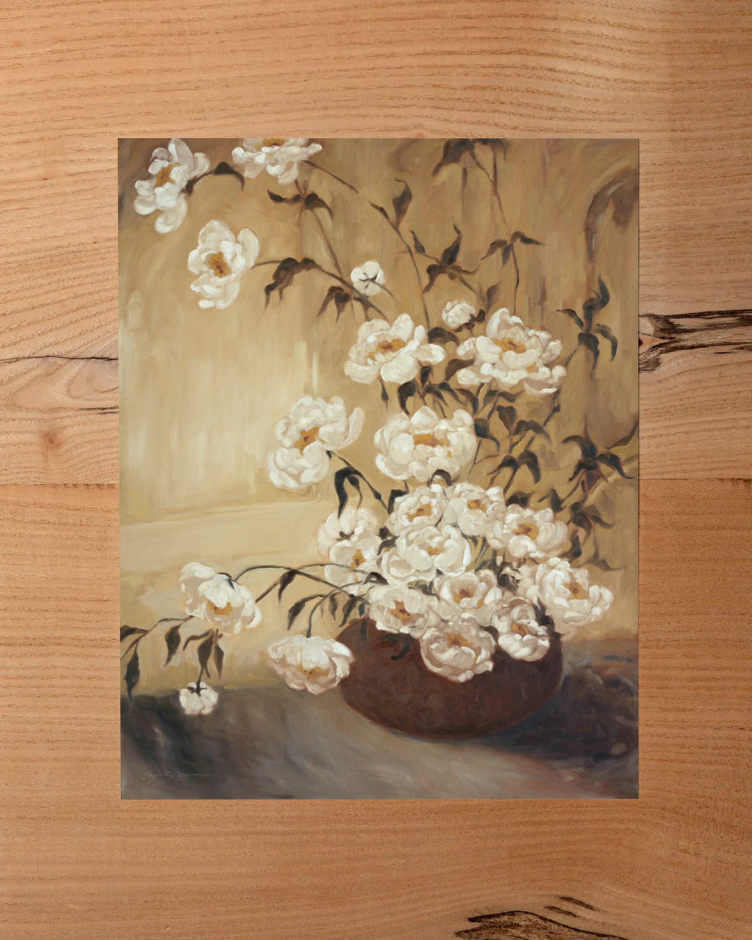 Stampa Peonie Veneziane