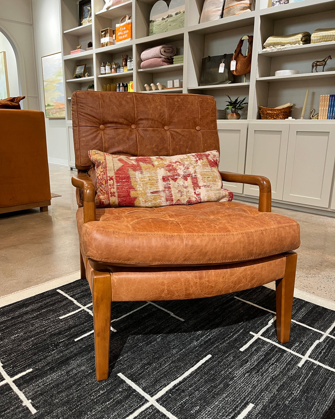 Verona Leather Side Chair