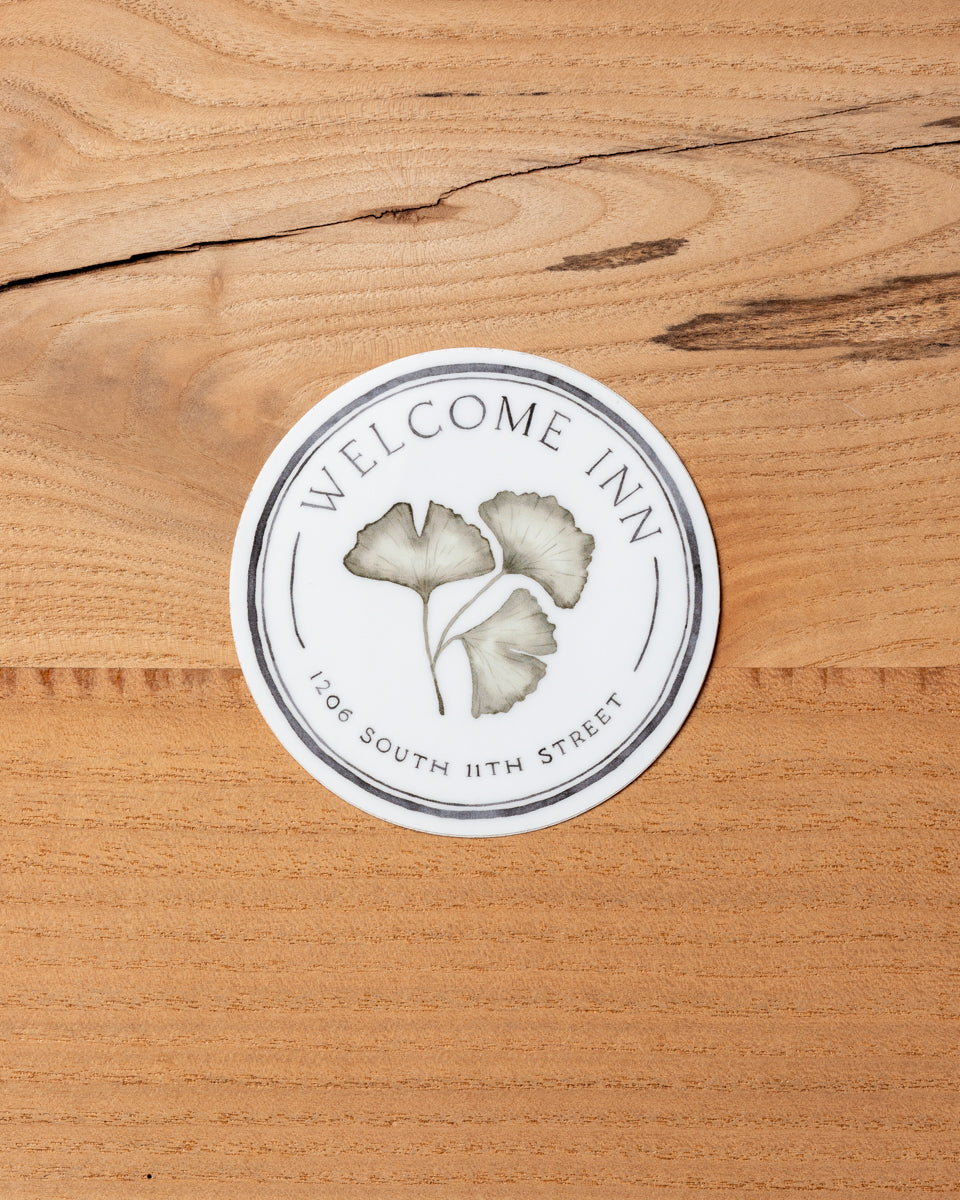 Welcome Inn Crest Sticker