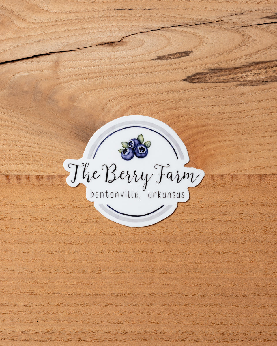 Berry Farm Crest Sticker