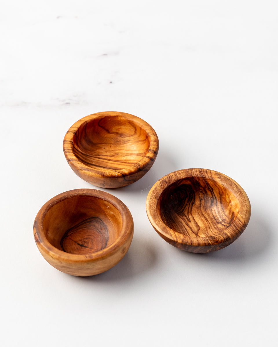 Olive Wood Pinch Bowl Marrs Mercantile
