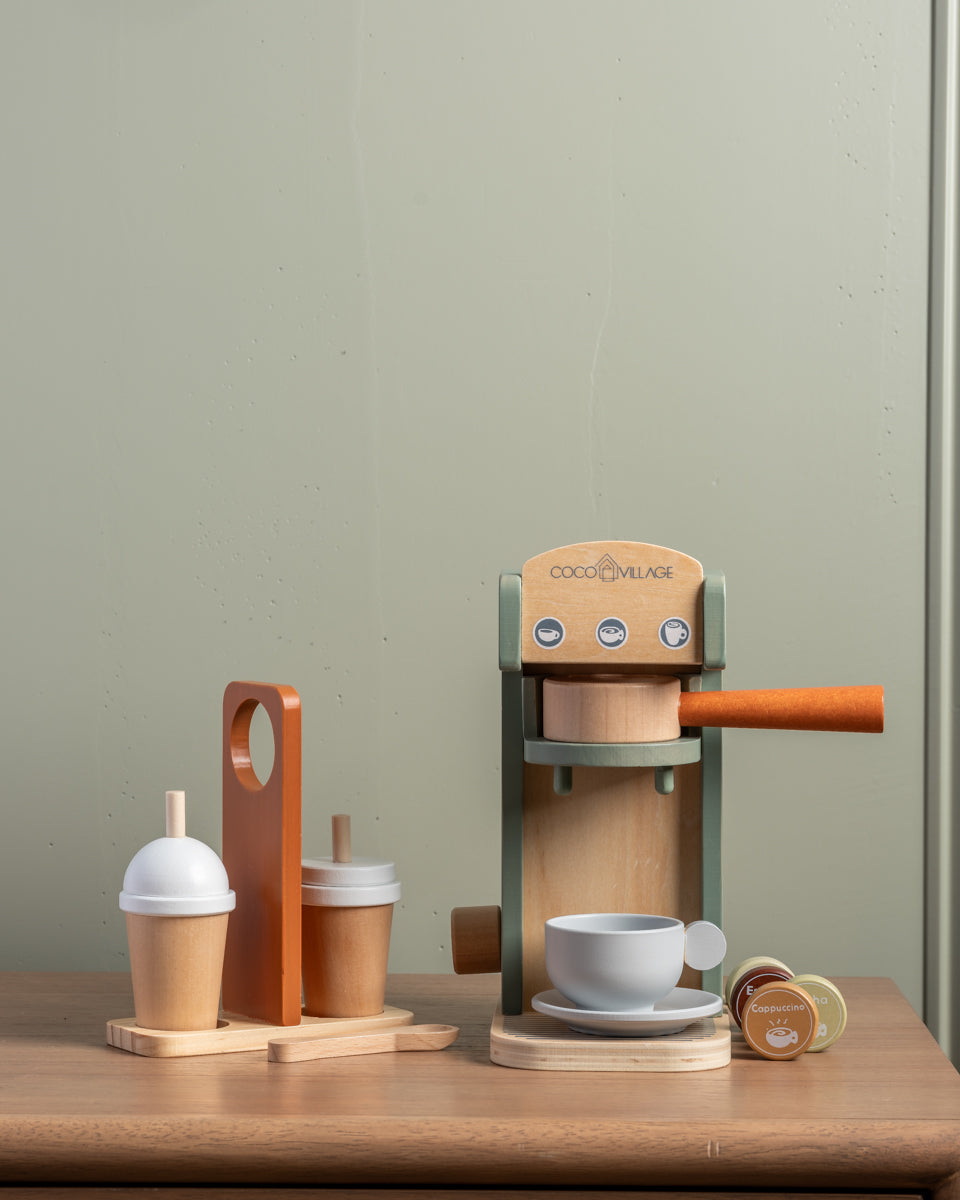 Wooden Coffee Maker Set Marrs Mercantile