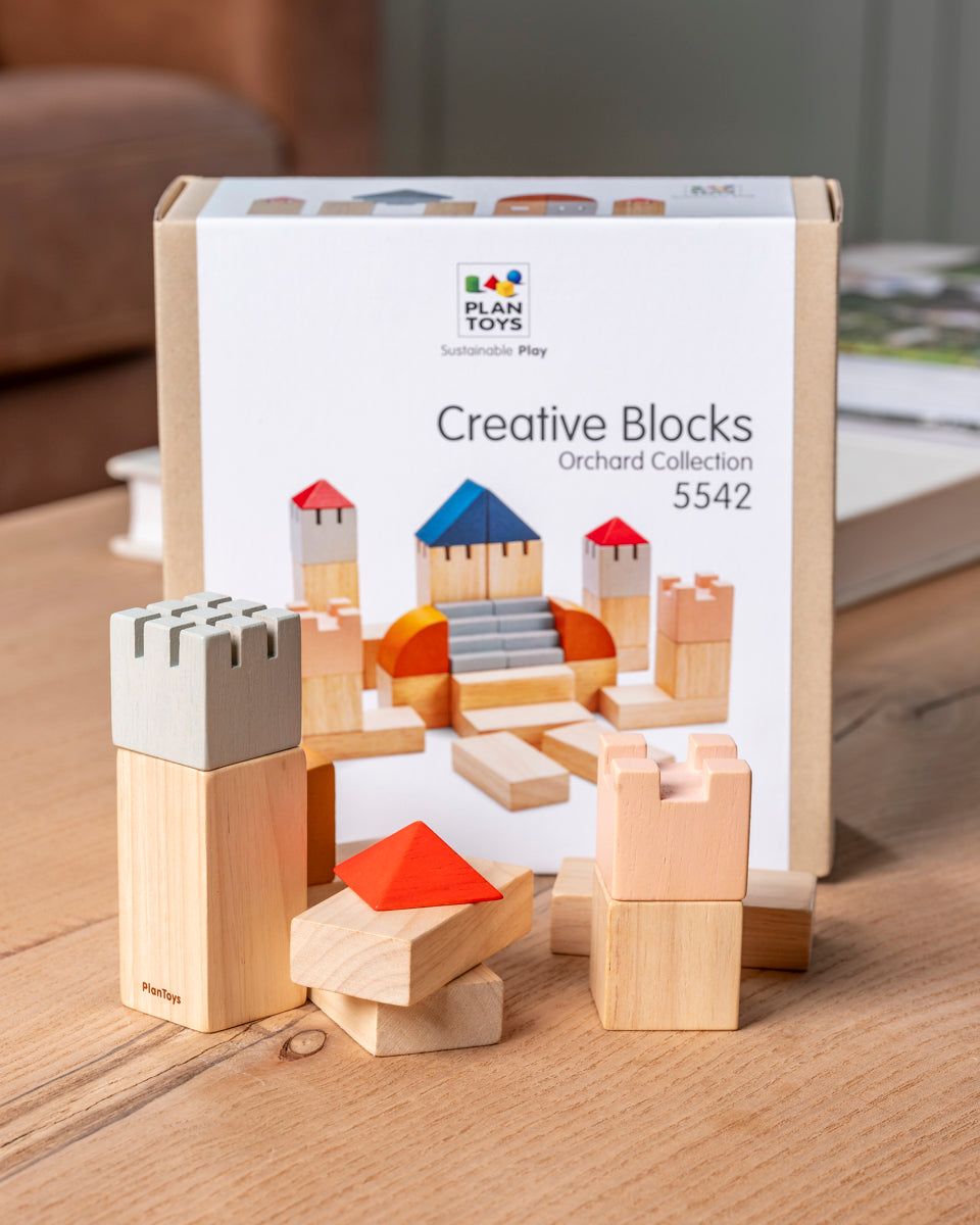 Frutteto di blocchi creativi