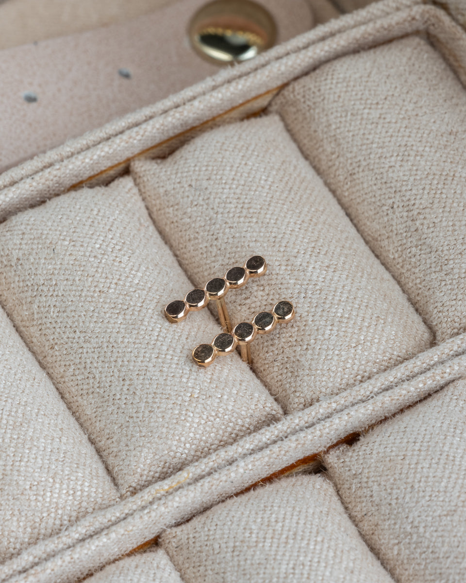 Poppy Bar Stud Earrings