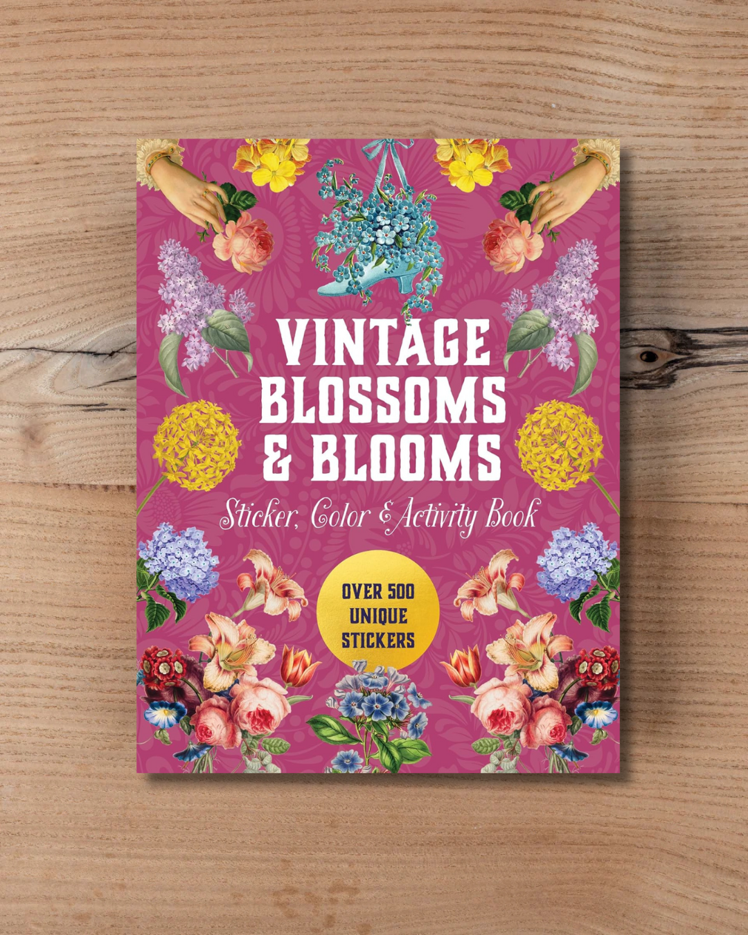 Vintage Blossoms Sticker & Activity Book