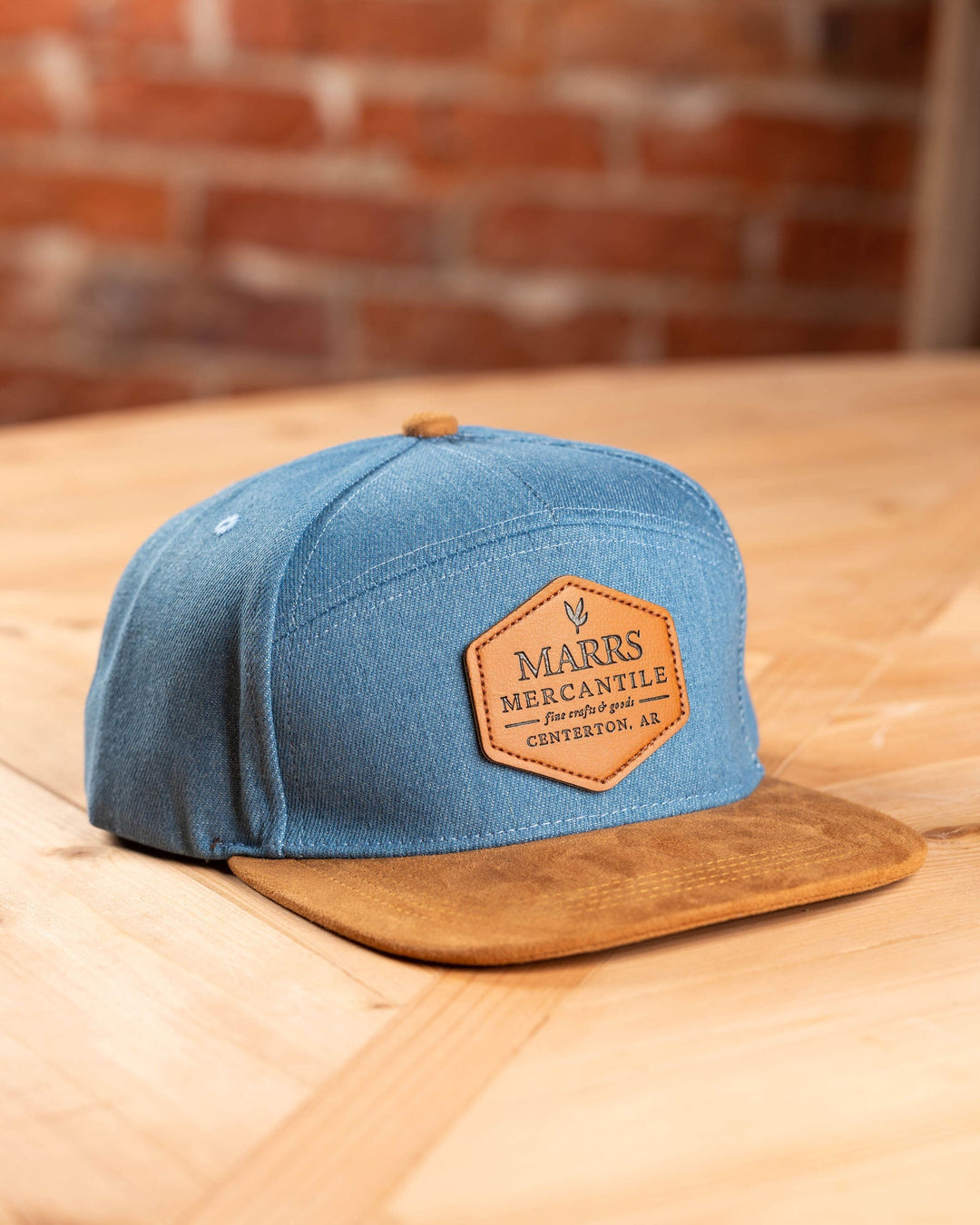 Marrs Mercantile 5 Panel Hat - Blue