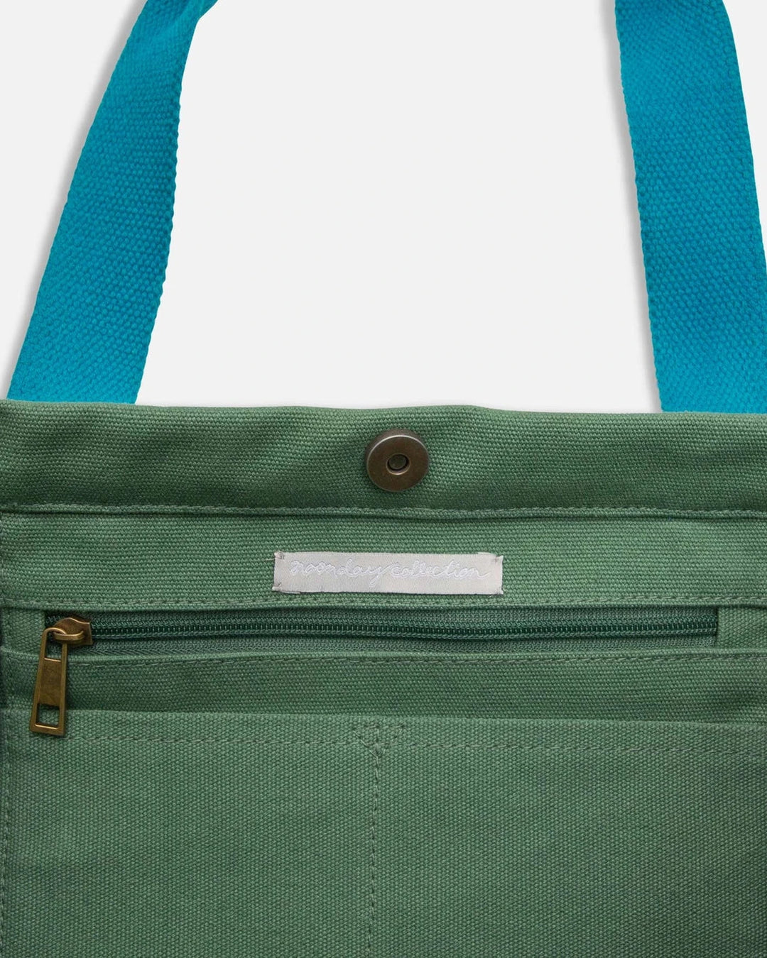 Colorblock Canvas Carryall