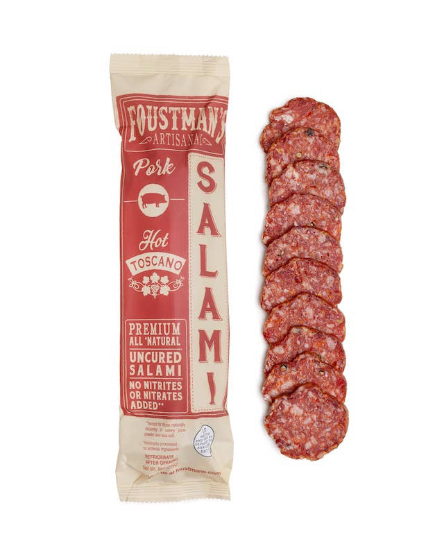 Hot Toscano Uncured Salami