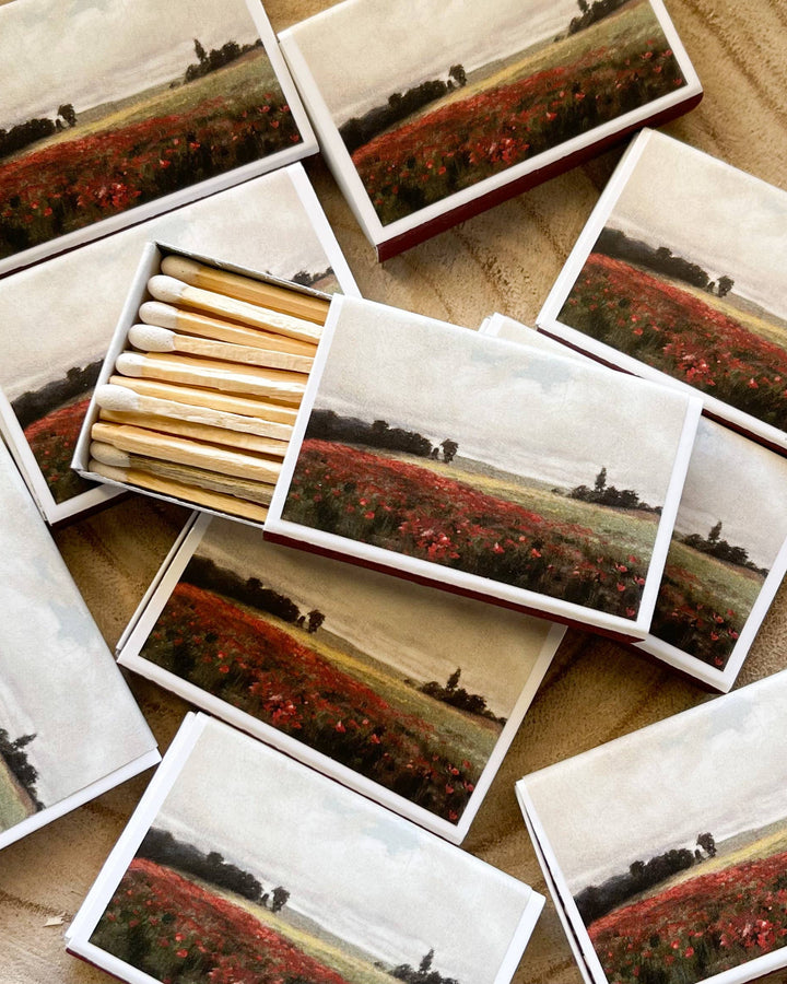 French Countryside Match Box