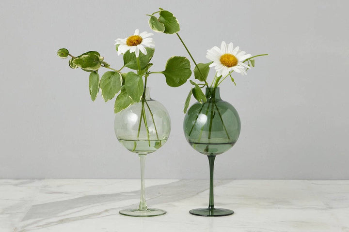 Spruce Wine Glass Shaped Vase