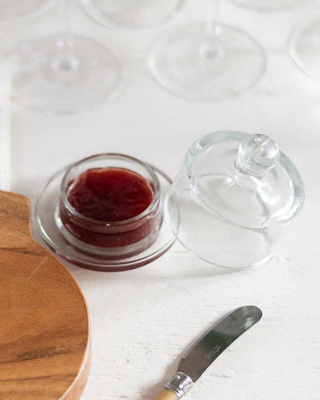 Bistro Glass Jam Jar