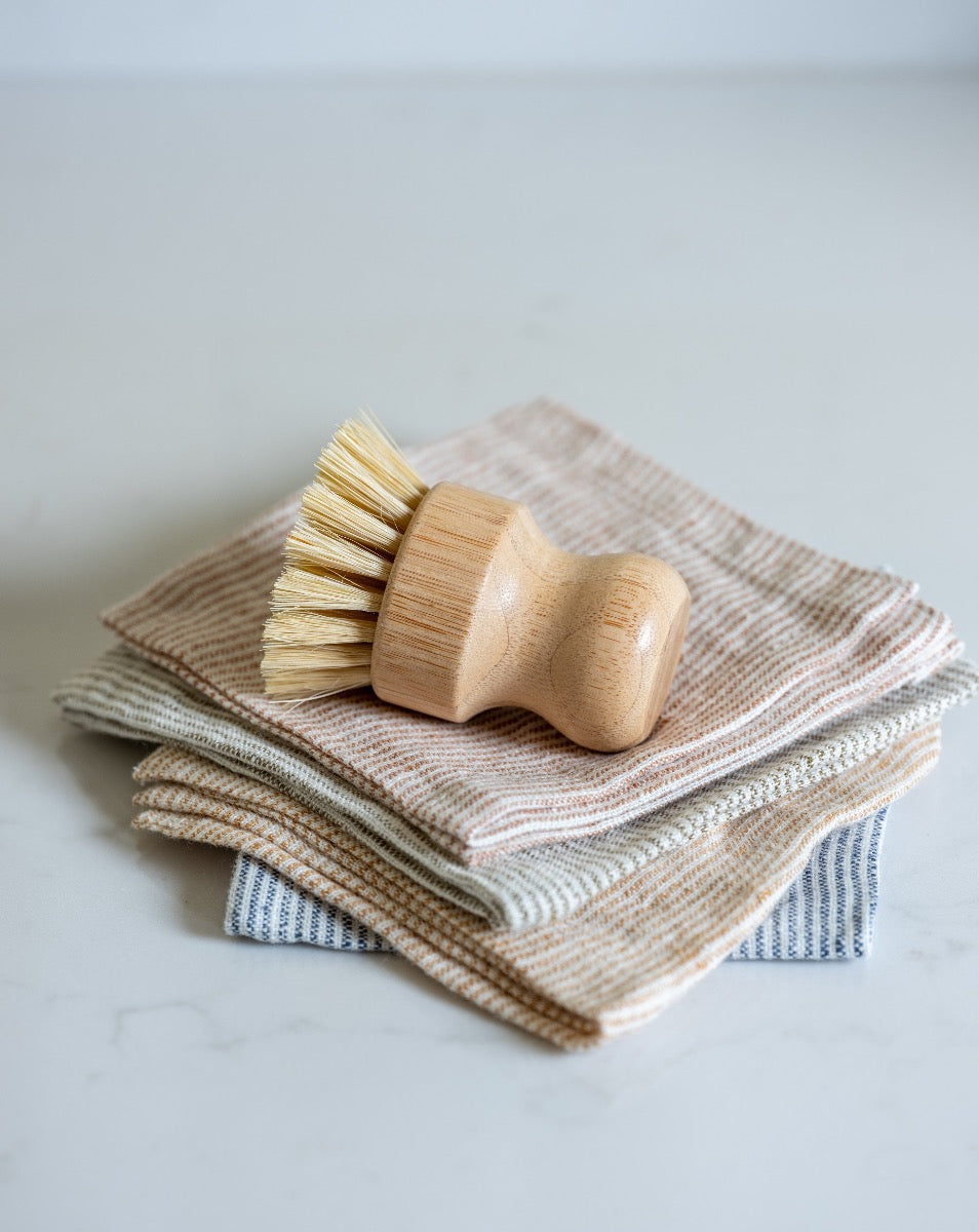 Natural Bristle Dish Brush - French Mercantile