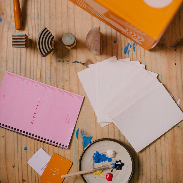 BLOK PARTI Stationery Kit - Abstract Print