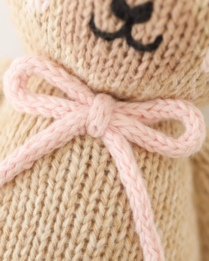 Baby Honey Bear - Blush Bow