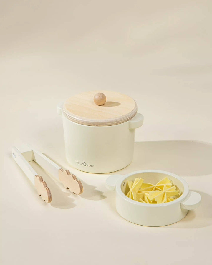 Wooden Pasta Playset