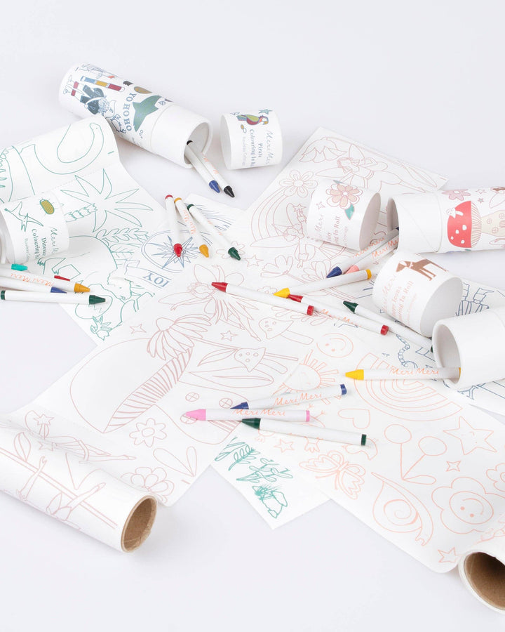 Fairy Coloring Roll