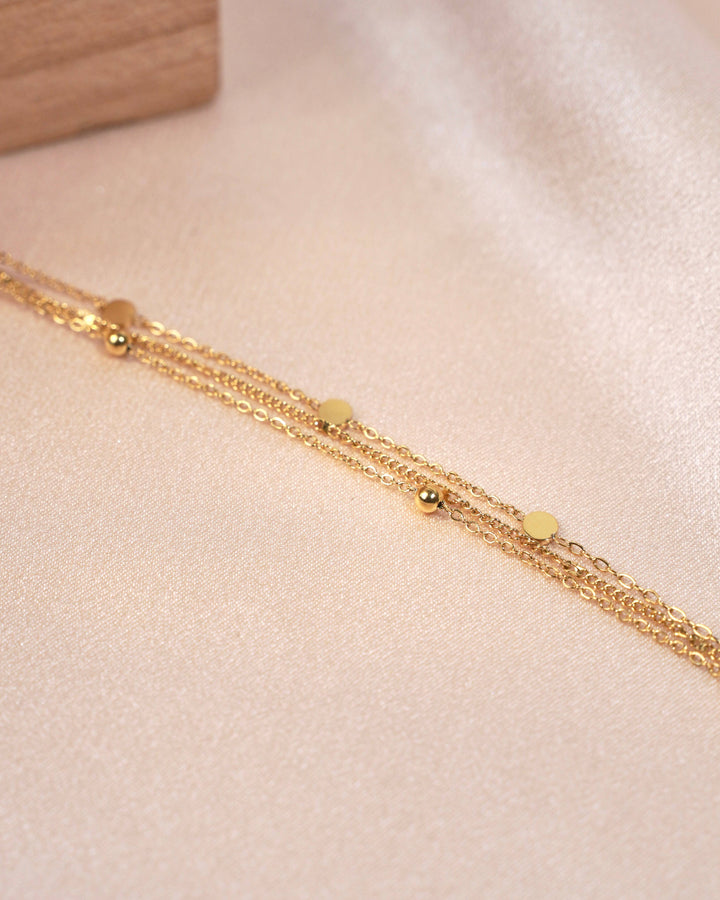 Sylvie Triple Row Bracelet