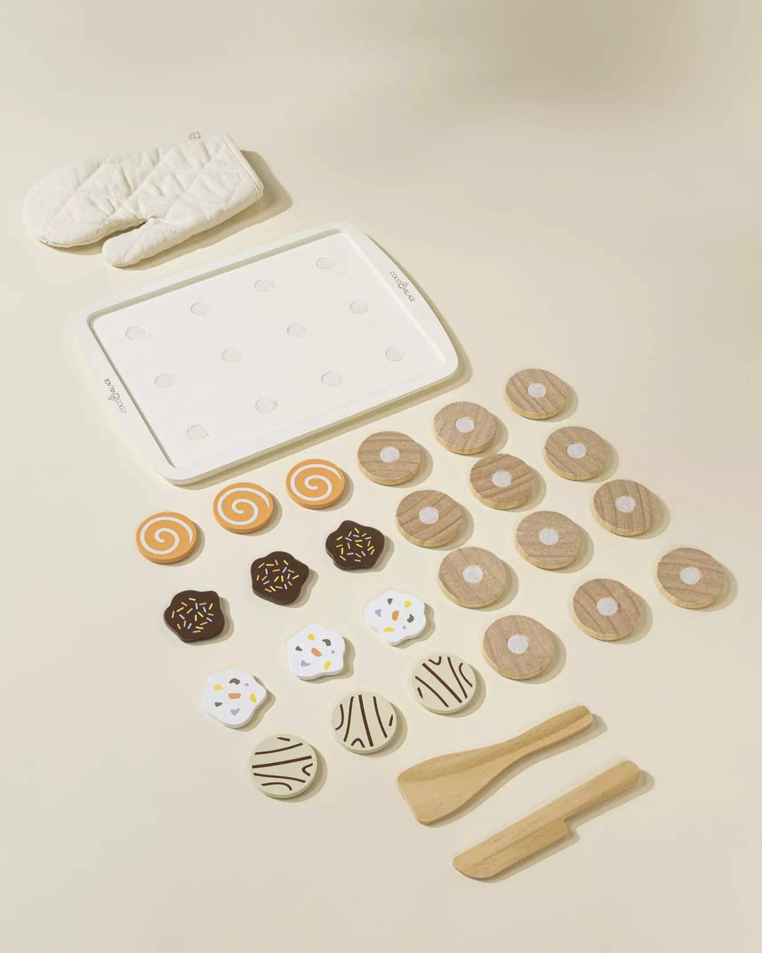 Wooden Cookies Playset and Accessories
