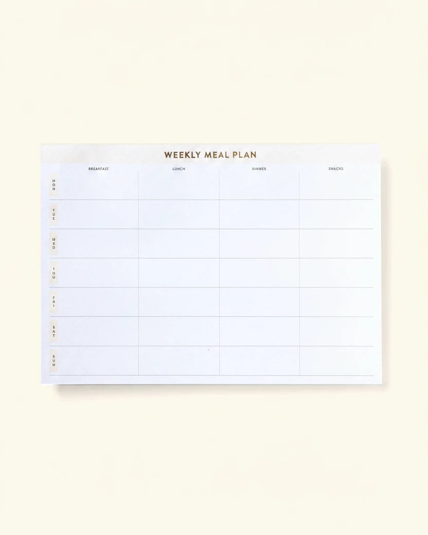 Fridge Meal Plan Pad