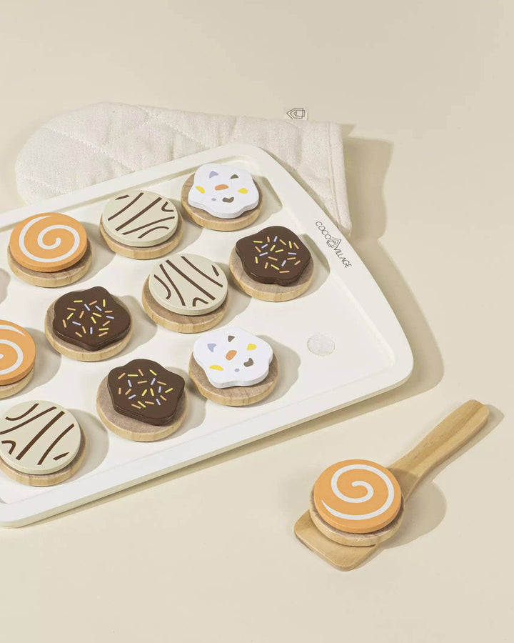 Wooden Cookies Playset and Accessories