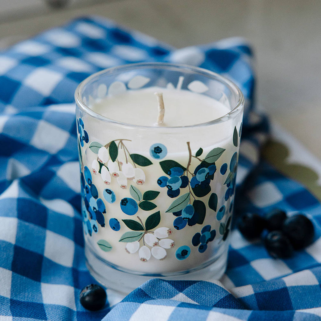 Blueberry Field Scented Soy Hand-Poured Candle
