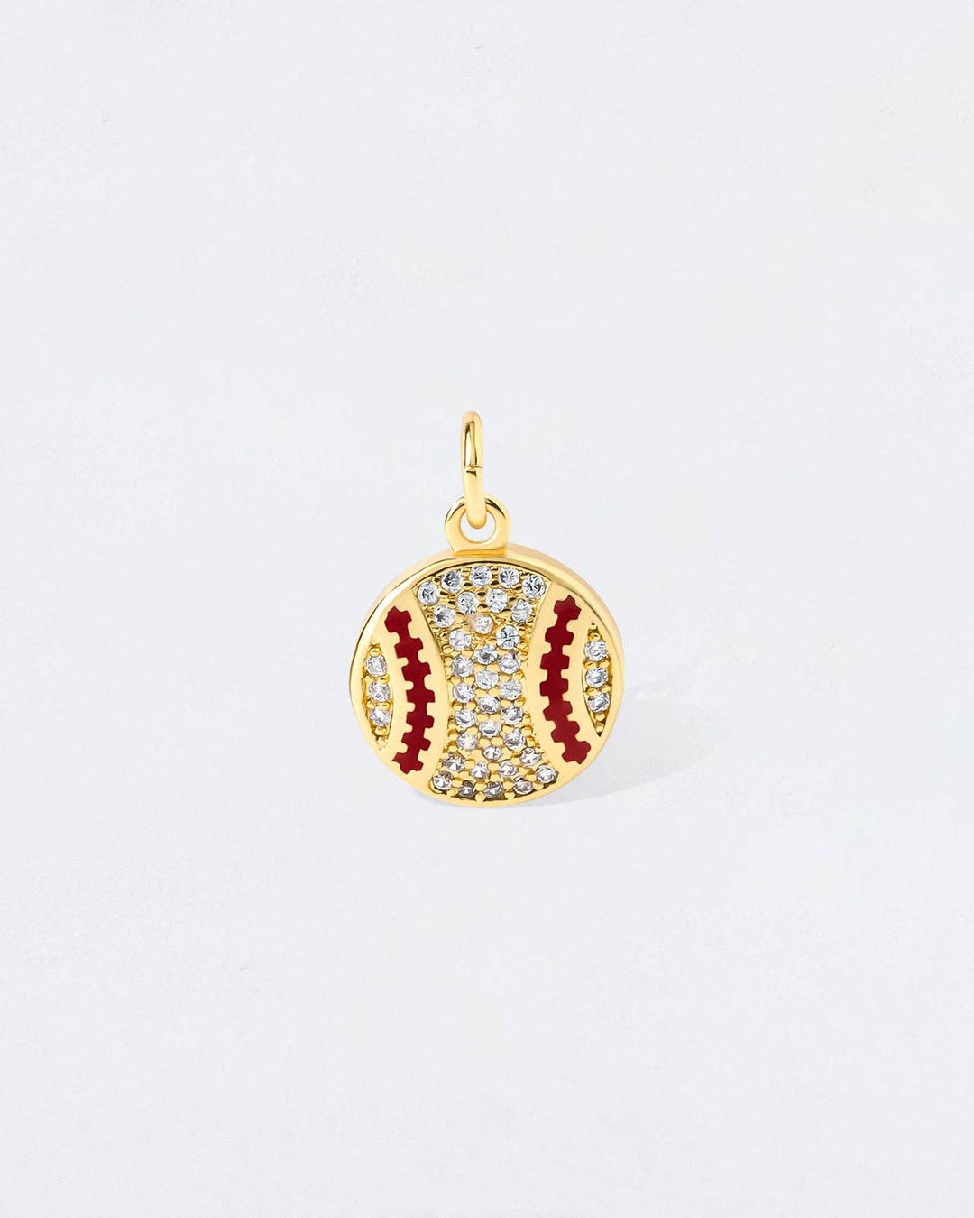Pave Baseball Charm