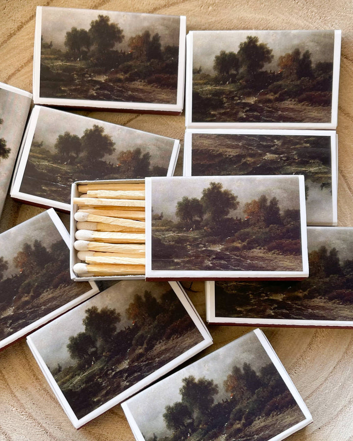 Vintage Tree Landscape Matches