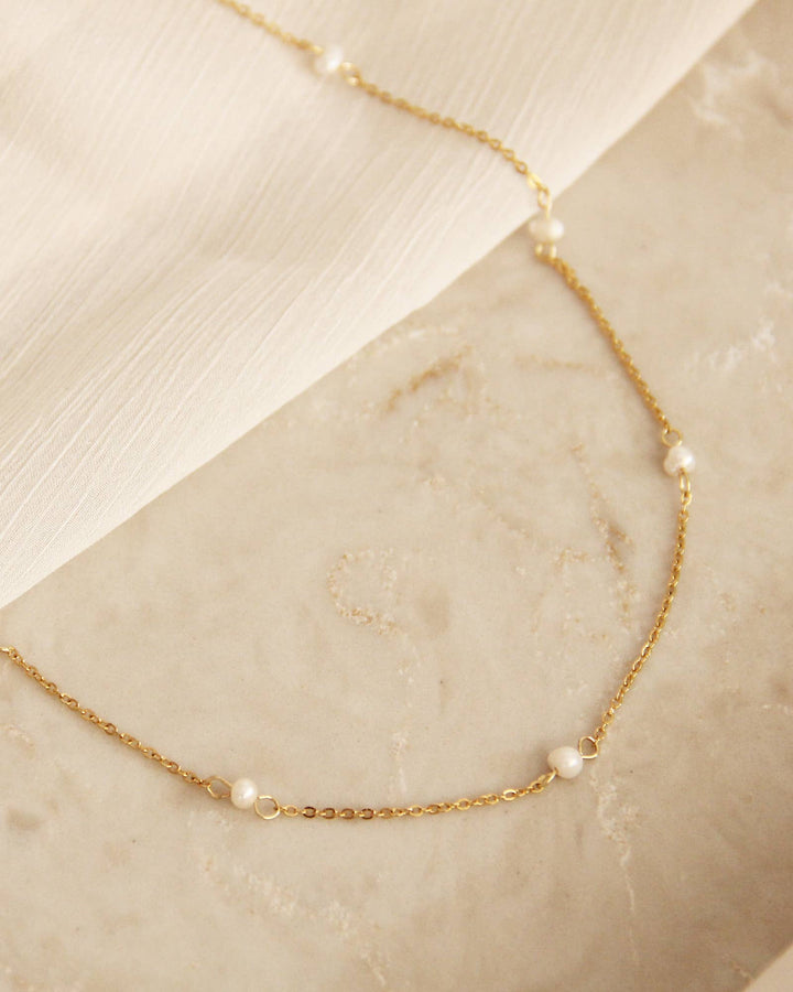 Pearl by the Yard Necklace