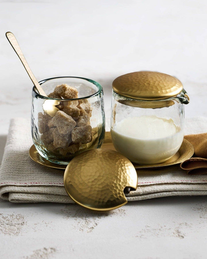 Pebbled Sugar and Creamer Set
