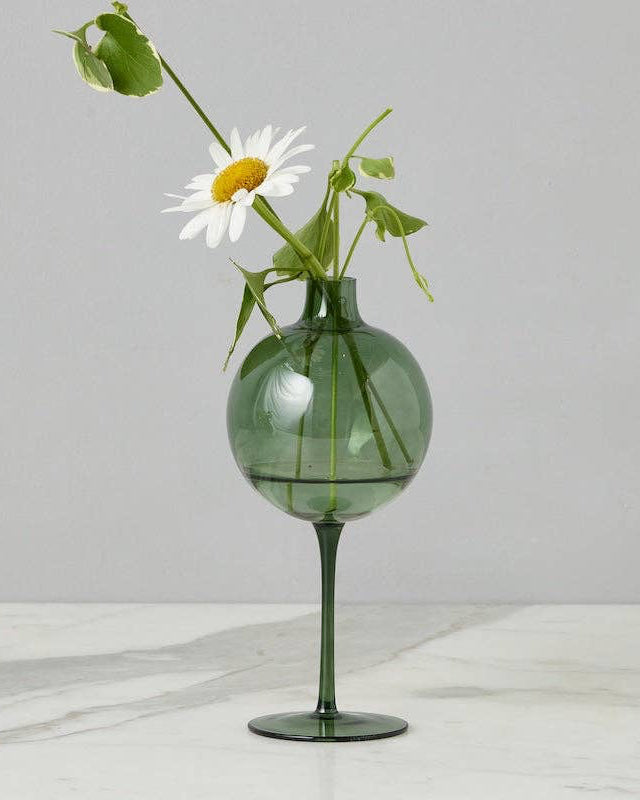 Spruce Wine Glass Shaped Vase