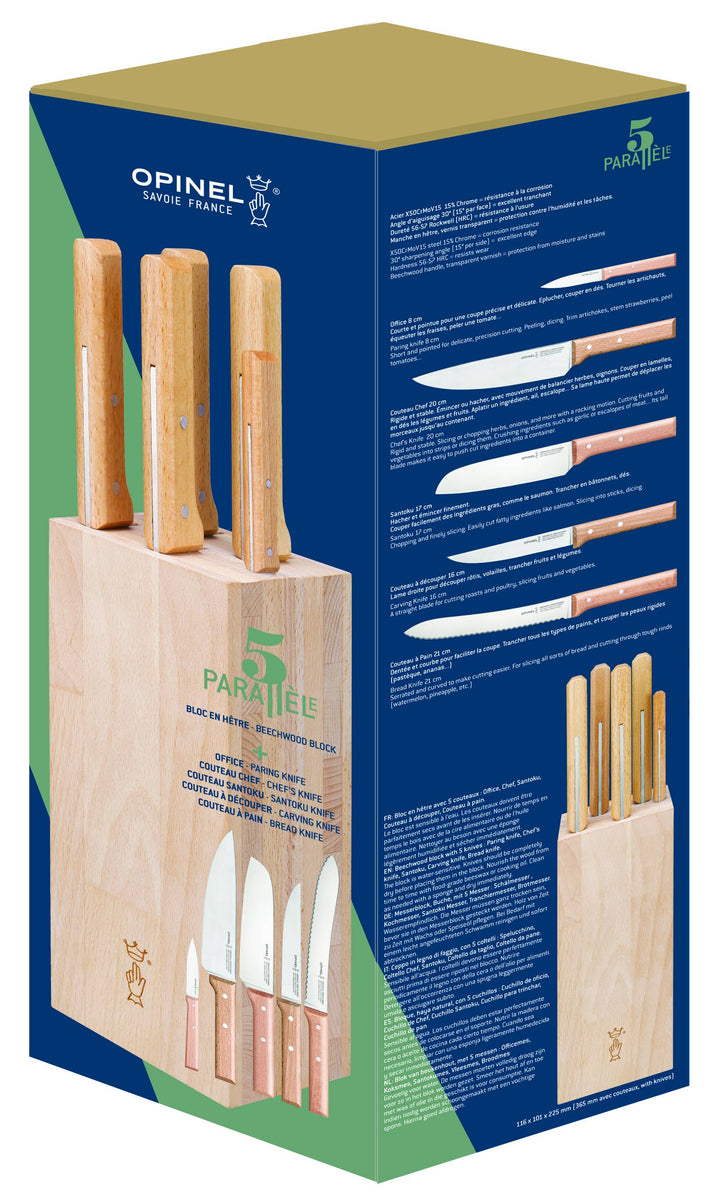 Parallele 5pcs Starter Knife Blocks