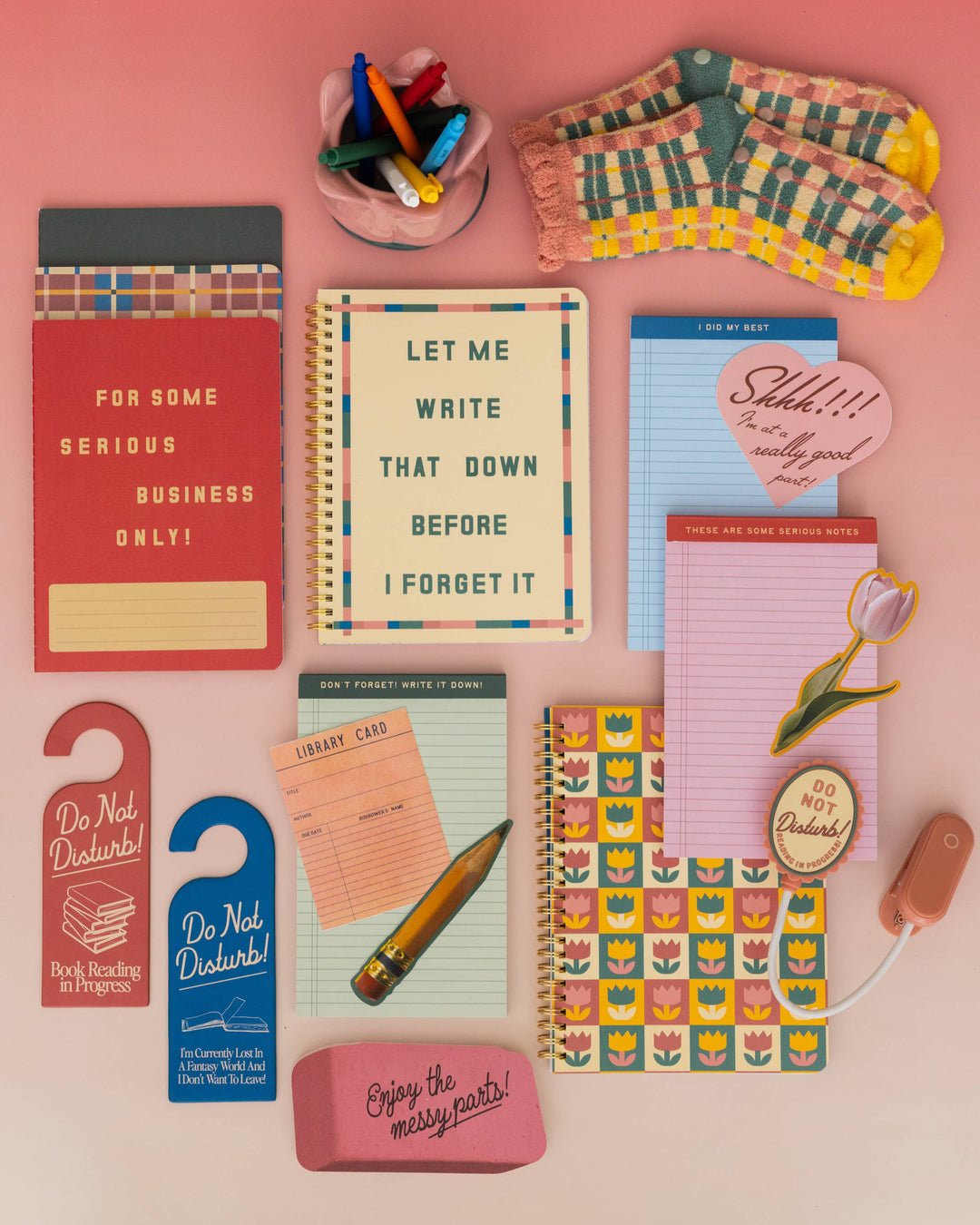 Mini Legal Pad Set, Serious Notes