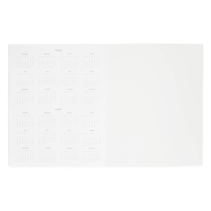 2025-2026 Rose Stripe Academic Monthly Planner