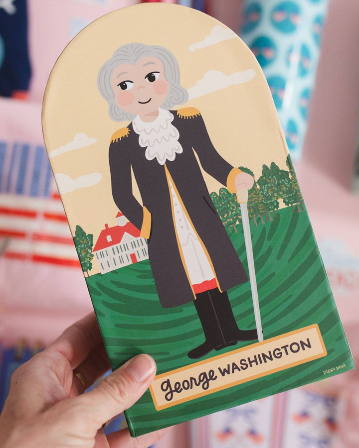 George Washington Lady Liberty - 100 Pc Double-Sided Puzzle