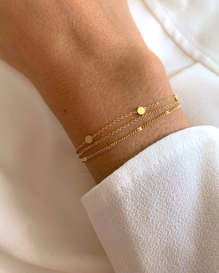 Sylvie Triple Row Bracelet