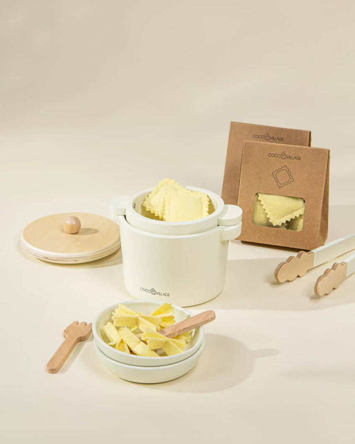 Wooden Pasta Playset