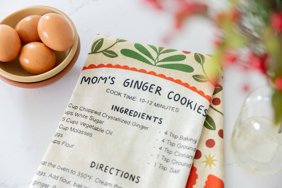 Ginger Cookies Tea Towel