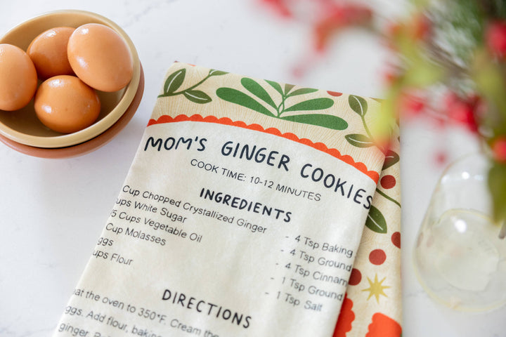 Ginger Cookies Tea Towel