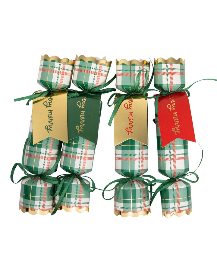Christmas Plaid Crackers