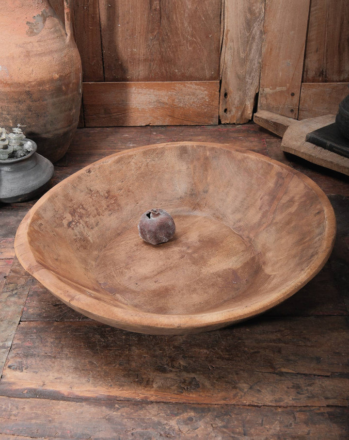 Vintage Wooden Paret Bowl