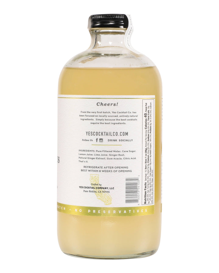 Ginger Citrus Cocktail Mixer