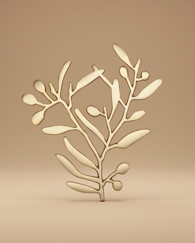 Matte Gold Metal Trivet