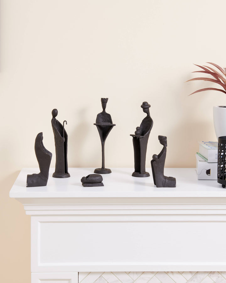 Modern Iron Nativity