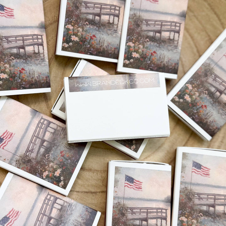 4th Of July USA Match Set // Vintage Landscape