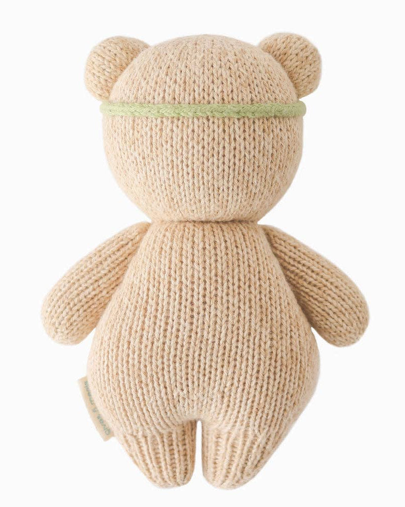 Baby Honey Bear - Ivory Floral