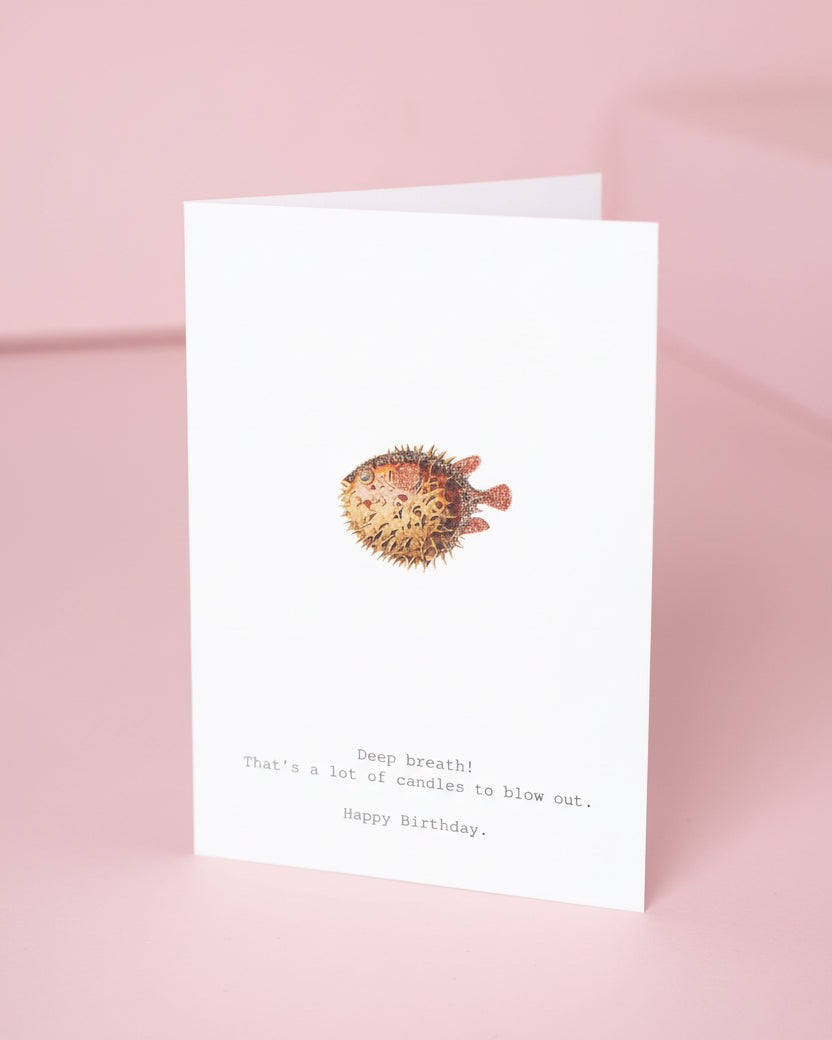 Deep Breath Greeting Card