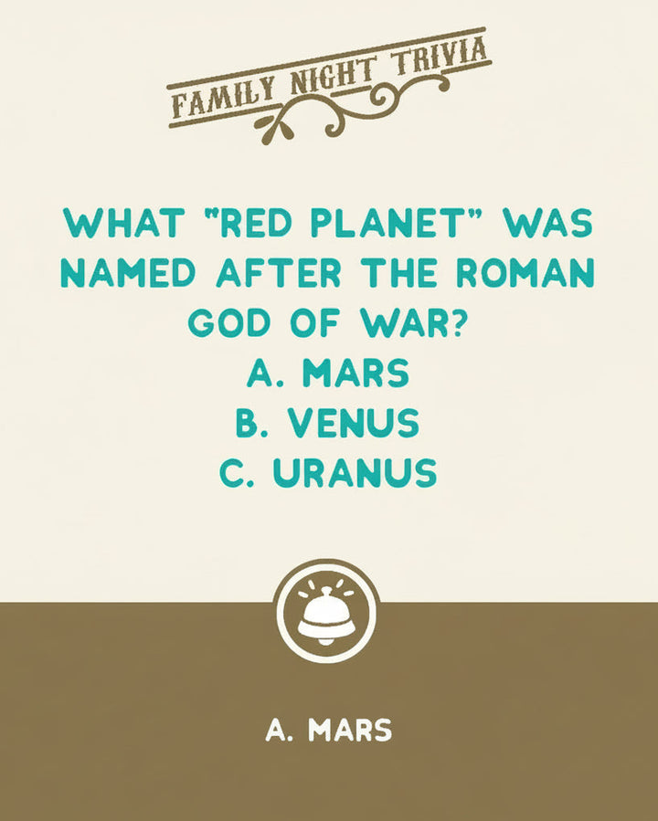That Rings a Bell! Game: Family Night Trivia