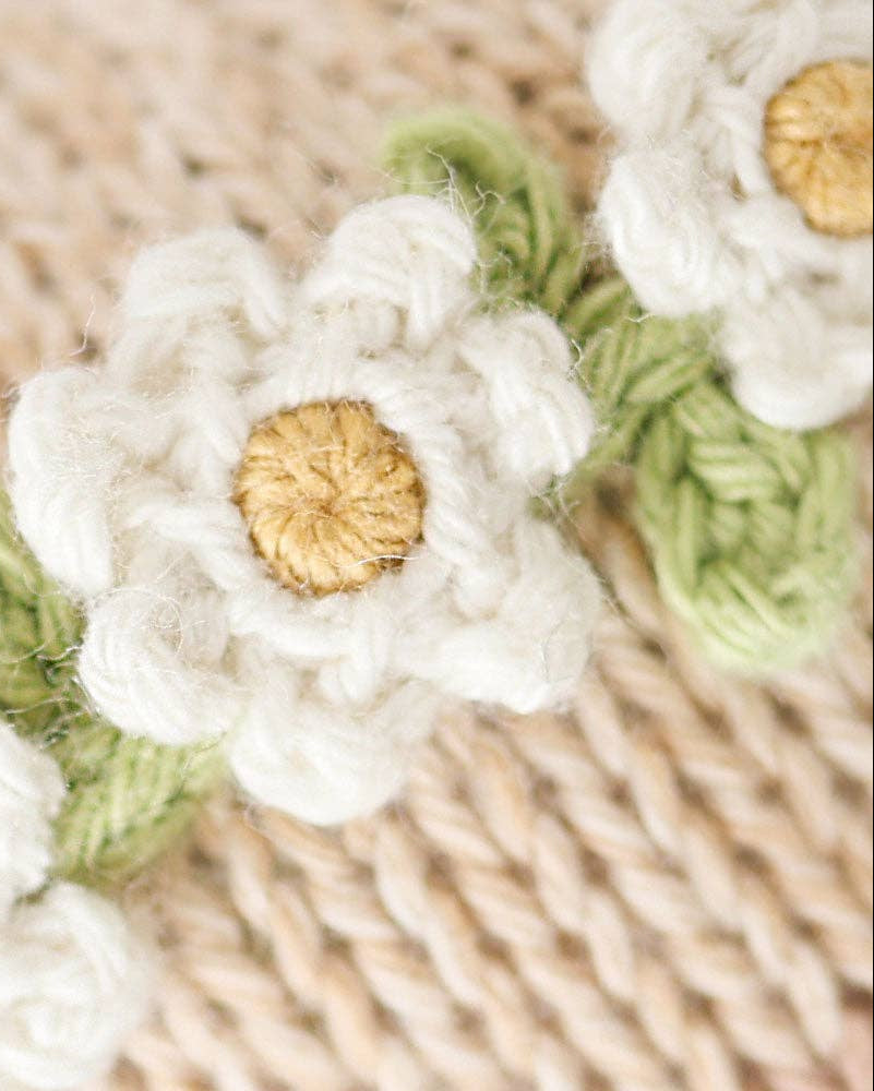 Baby Honey Bear - Ivory Floral