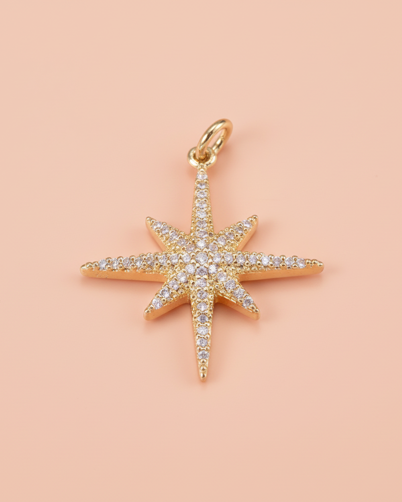 Large Starburst Charm