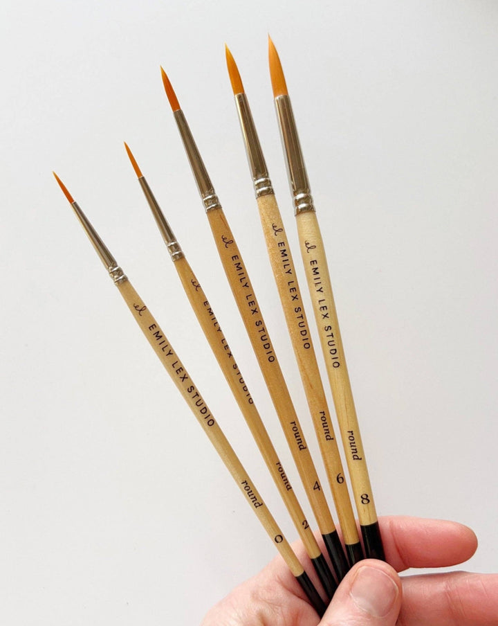 Watercolor Paintbrush Set